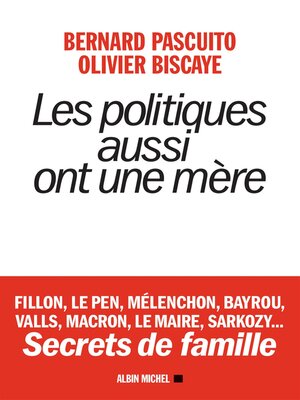 cover image of Les Politiques aussi ont une mère